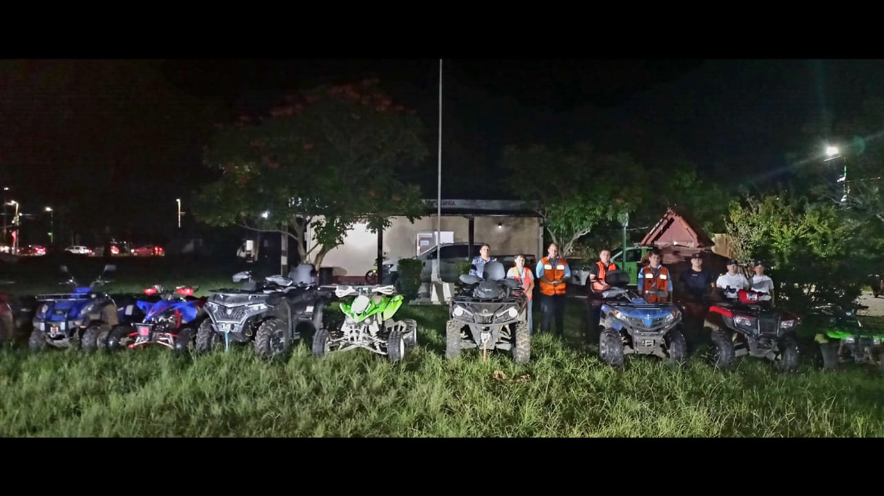 Ituzaing&oacute;: Un efectivo policial fue atropellado por un cuatriciclo y tras varios allanamientos secuestraron 12 veh&iacute;culos 