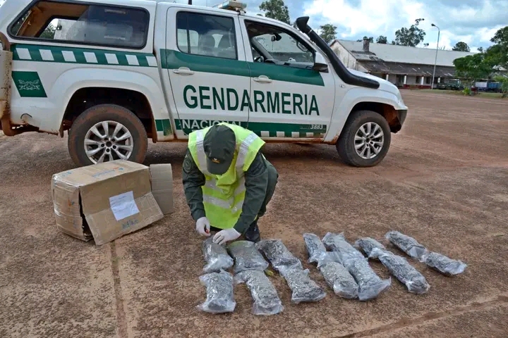 Santo Tom&eacute; : Gendarmer&iacute;a secuestr&oacute; m&aacute;s de 20 kilos de marihuana