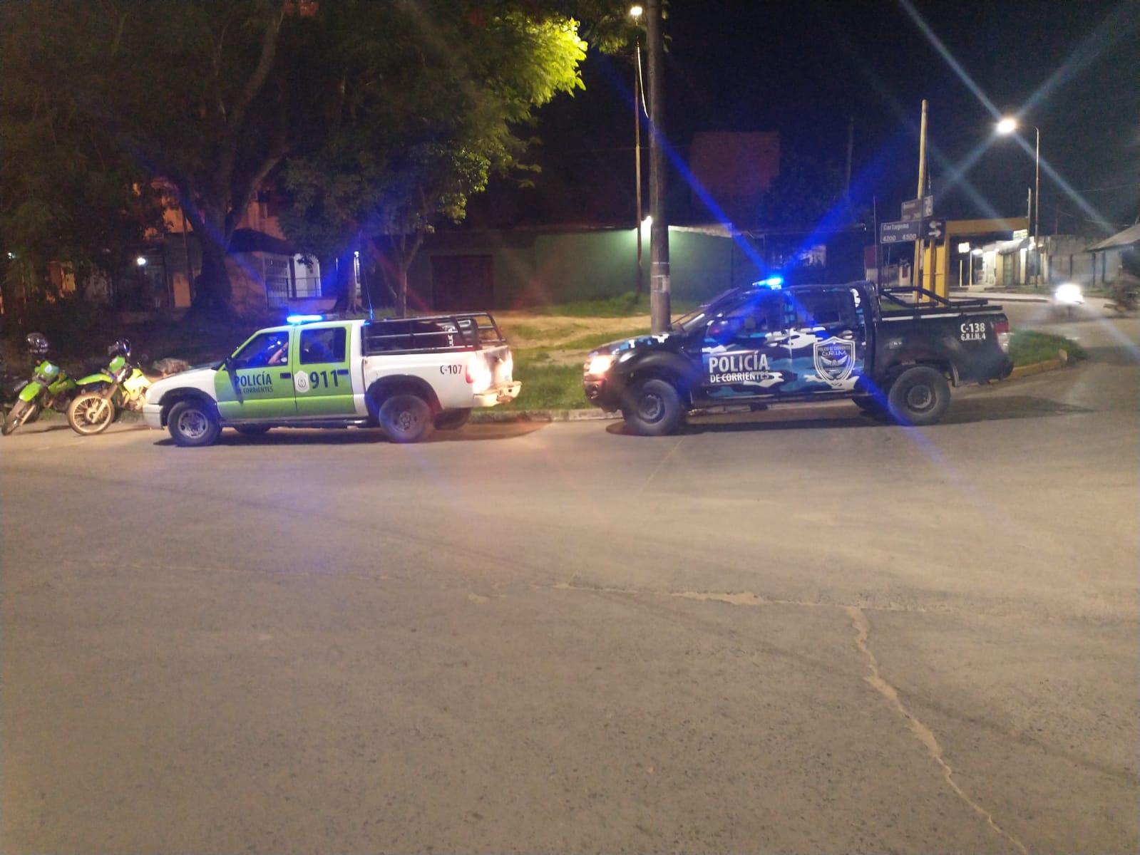 Ituzaingó: Policías fueron agredidos al intervenir en una pelea callejera 