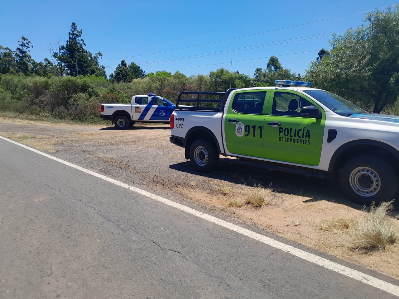 LORETO : El polic&iacute;a prest&oacute; colaboraci&oacute;n a Prefectura Naval Argentina durante un procedimiento de secuestro de Marihuana