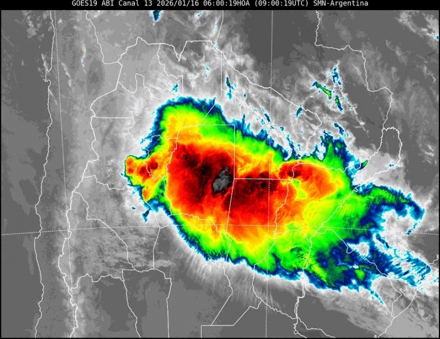 Corrientes con doble alerta meteorológica por fuertes tormentas 