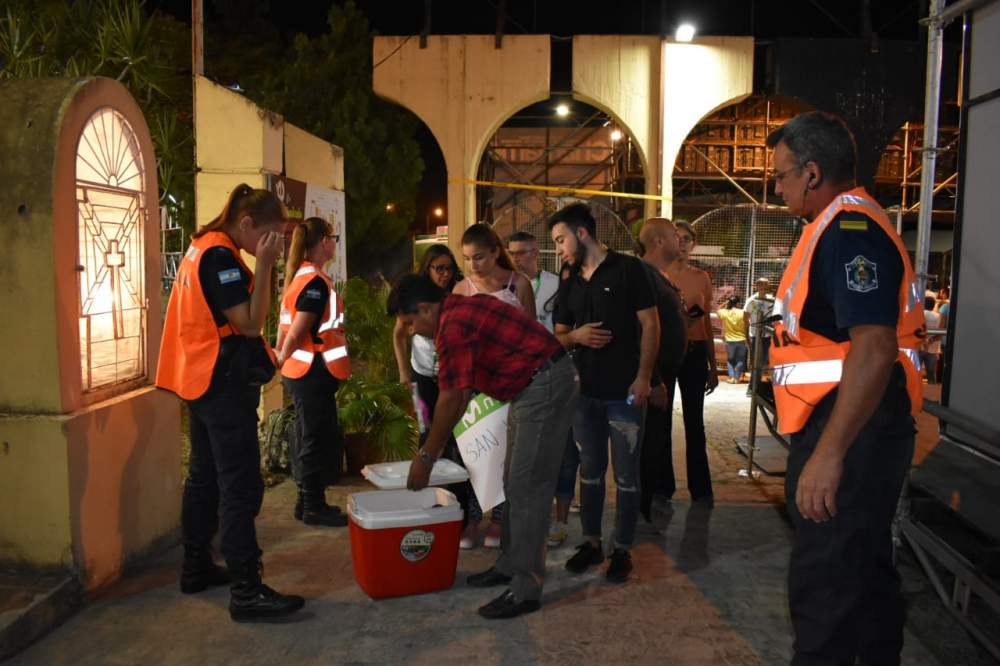 Dispositivo de Seguridad para la 35º Fiesta Nacional del Chámame, 21º del Mercosur 