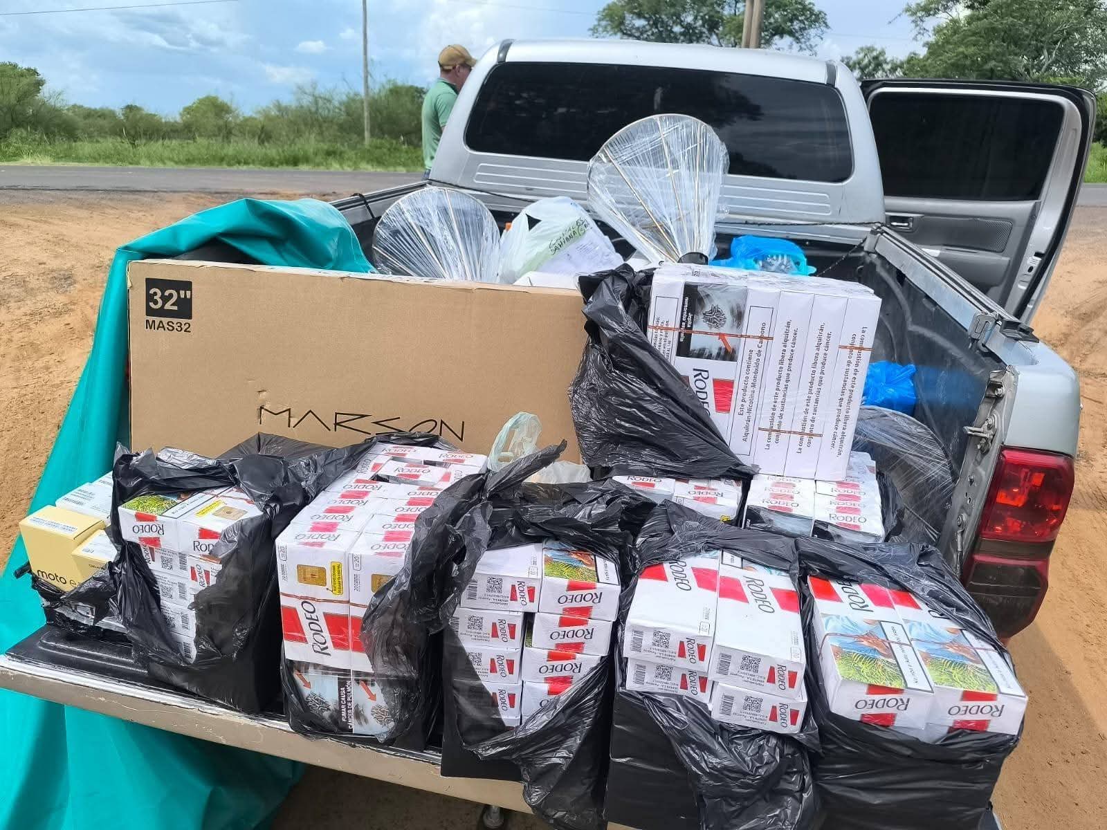 Saladas : Secuestran equipos electr&oacute;nicos y cigarrillos valuados en cuatro millones 