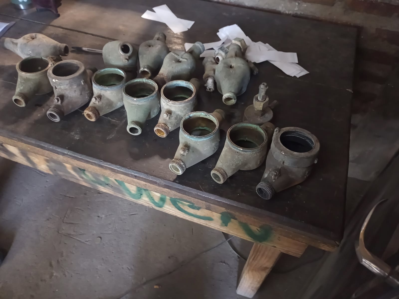 La polic&iacute;a secuestr&oacute; gran cantidad de medidores de agua que fueron robados 
