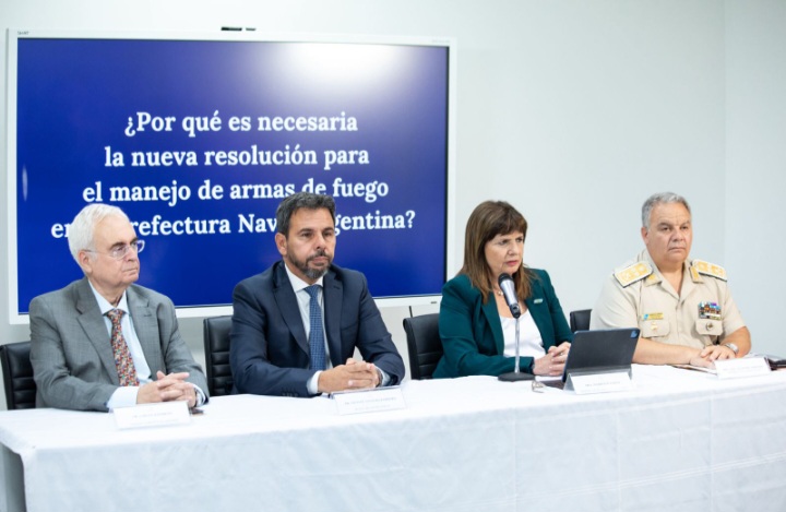Bullrich autorizo a prefectura a volver a usar armas de fuego  en los operativos 