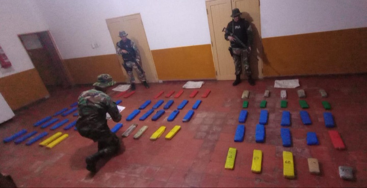 Formosa: Prefectura secuestr&oacute; m&aacute;s de 65 kilos de marihuana