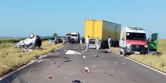 La Cruz: En un accidente de tr&aacute;nsito fallecieron 5 personas 