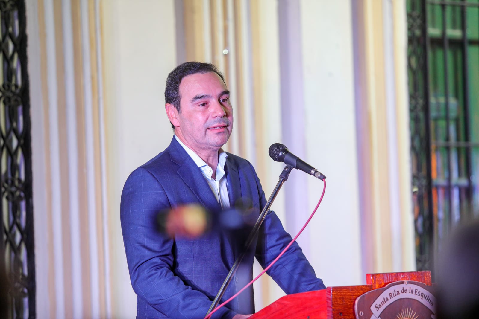 Aniversario de Esquina: Vald&eacute;s entreg&oacute; el t&iacute;tulo de propiedad del Museo municipal, inaugur&oacute; la Sala "Diego Armando Maradona" y firm&oacute; convenios de obras por $800 millones 