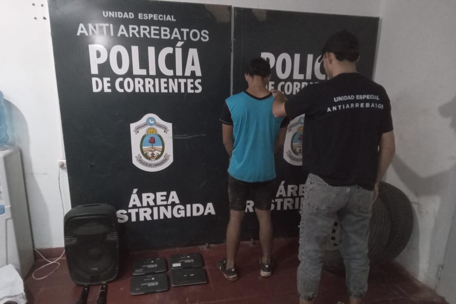 La polic&iacute;a recuper&oacute; elementos robados de una escuela 