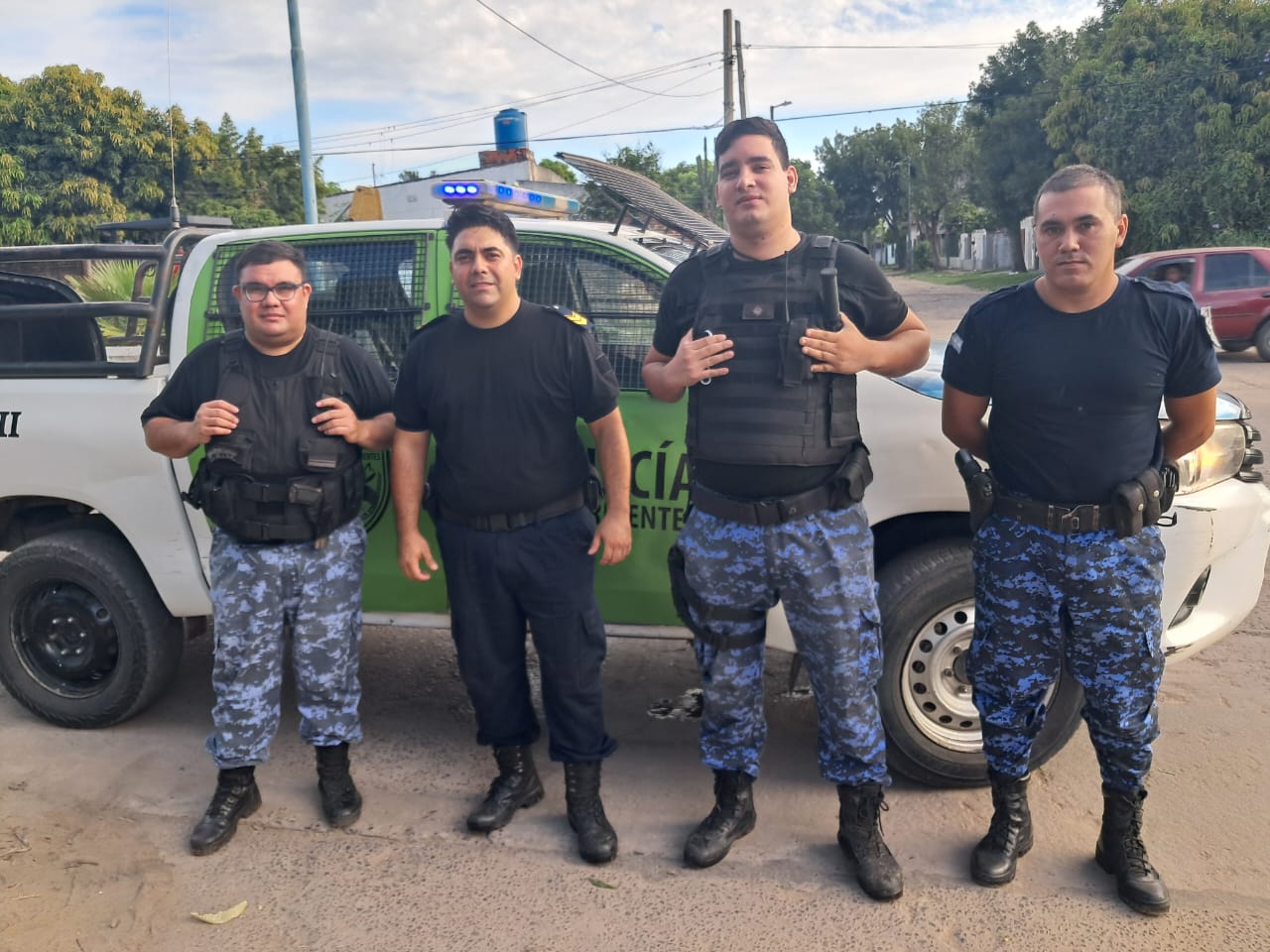 Barrio Irupe : Efectivos policiales ayudaron a una joven a dar a luz en su domicilio 