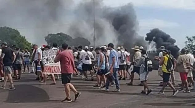 Textil Alal: vuelven a cortar una ruta los trabajadores despedidos 