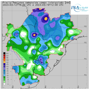 Pron&oacute;stico: Se esperan lluvias en la regi&oacute;n del Litoral argentino