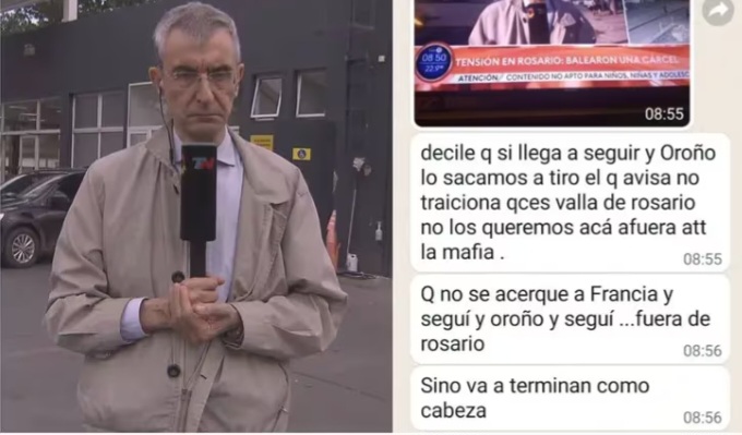 Rosario: amenazaron de muerte a Nelson Castro y al equipo de TN