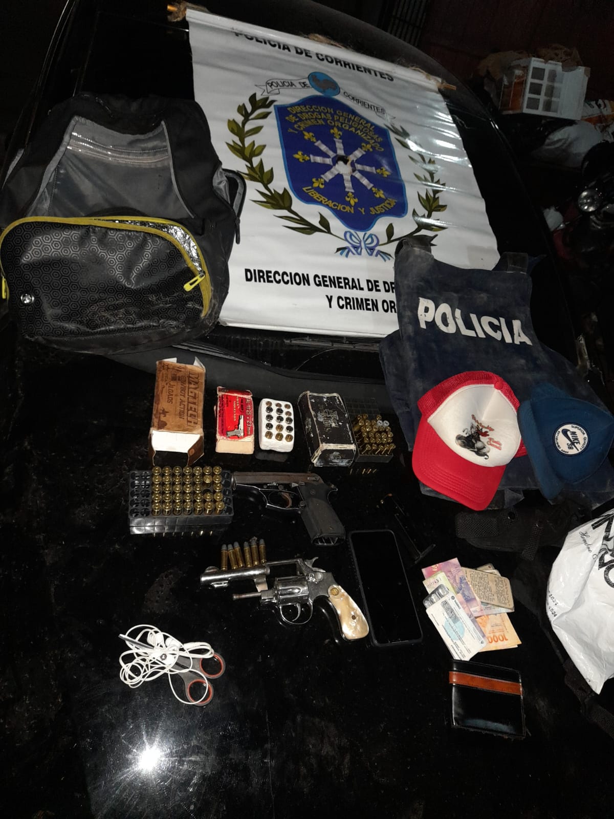 Detuvieron a "Boga" con un arsenal en un operativo policial 