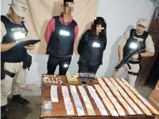 Monte Caseros: Prefectura realiz&oacute; cuatro allanamientos, hay dos detenidos