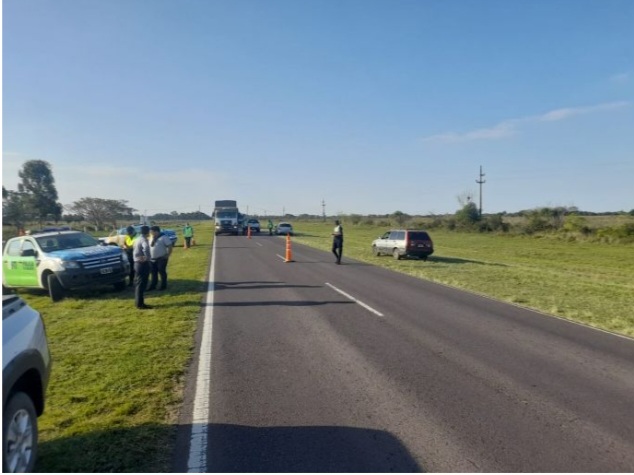 La Cruz : Tres fallecidos en un siniestro vial entre un cami&oacute;n y un auto 