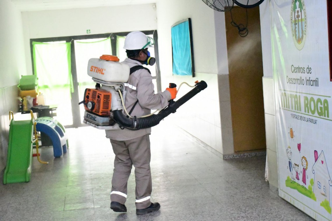 La Municipalidad acondiciona los CDI de cara al inicio del ciclo lectivo