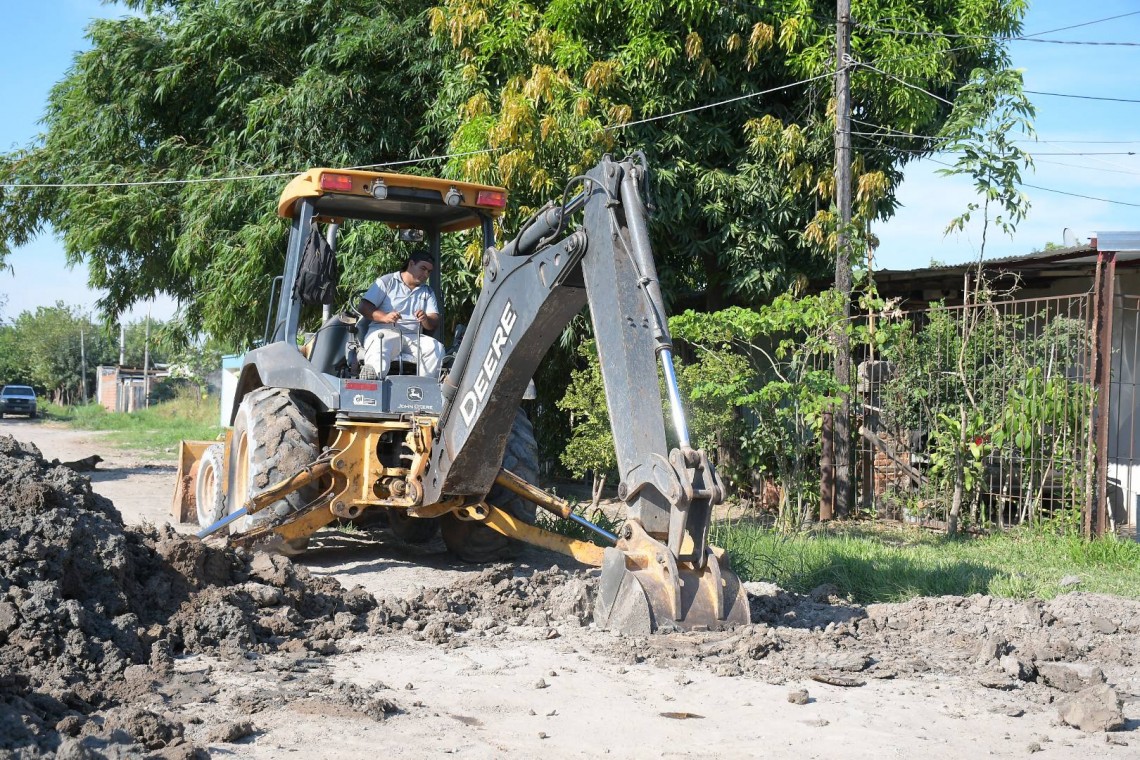 Servicio esencial: se ejecutan obras de cloaca social para m&aacute;s de 250 familias