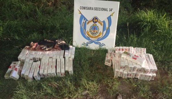 BARRI&Oacute; ESPERANZA: Sorprendidos con 800 paquetes de cigarrillos de contrabando   