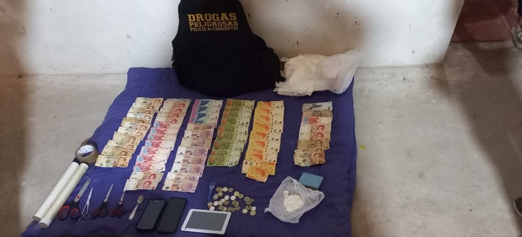 Saladas: Secuestraron drogas y detuvieron a una mujer en un allanamiento en un domicilio 