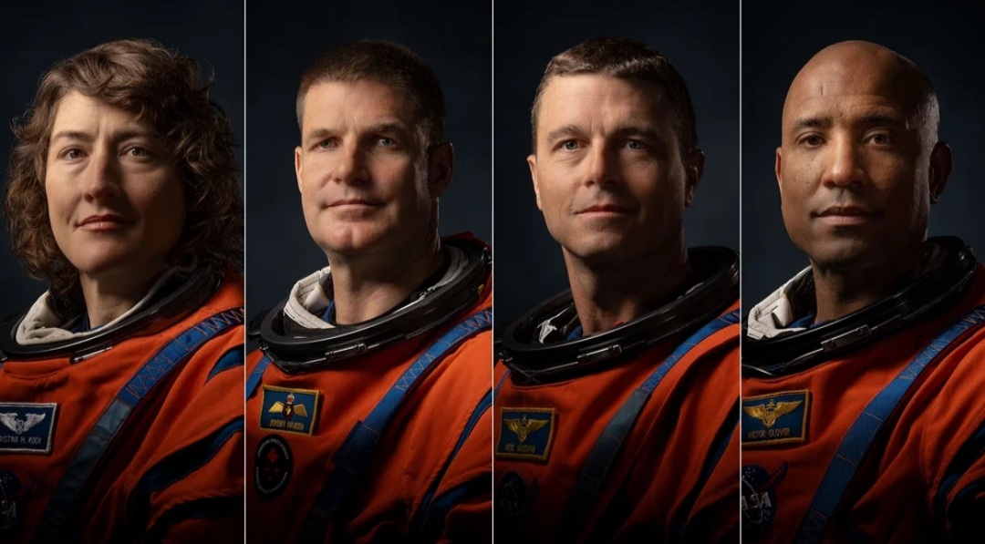 La NASA anunci&oacute; qui&eacute;nes son los cuatro astronautas que reanudar&aacute;n los viajes tripulados a la Luna despu&eacute;s de medio siglo