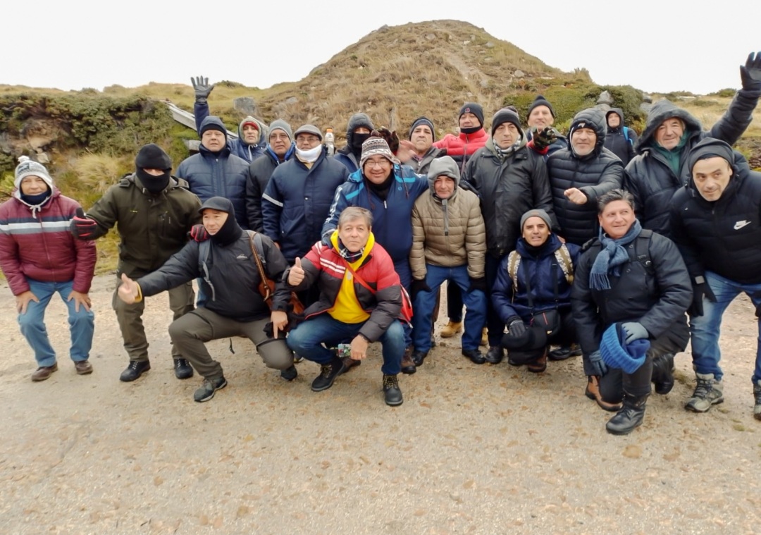Los Excombatientes de Malvinas llegaron al Monte Tumbledown