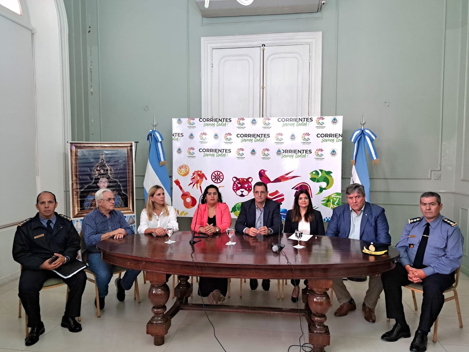El Gobierno provincial present&oacute; dispositivo de seguridad por la 123&deg; Peregrinaci&oacute;n de comunidades a Itat&iacute;