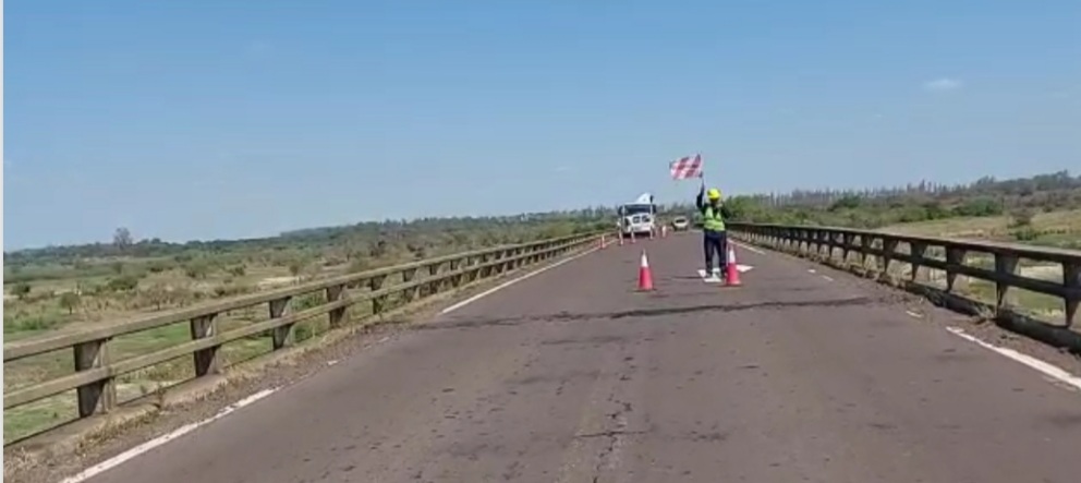 Rutas alternativas por el corte del puente Santa Rosa