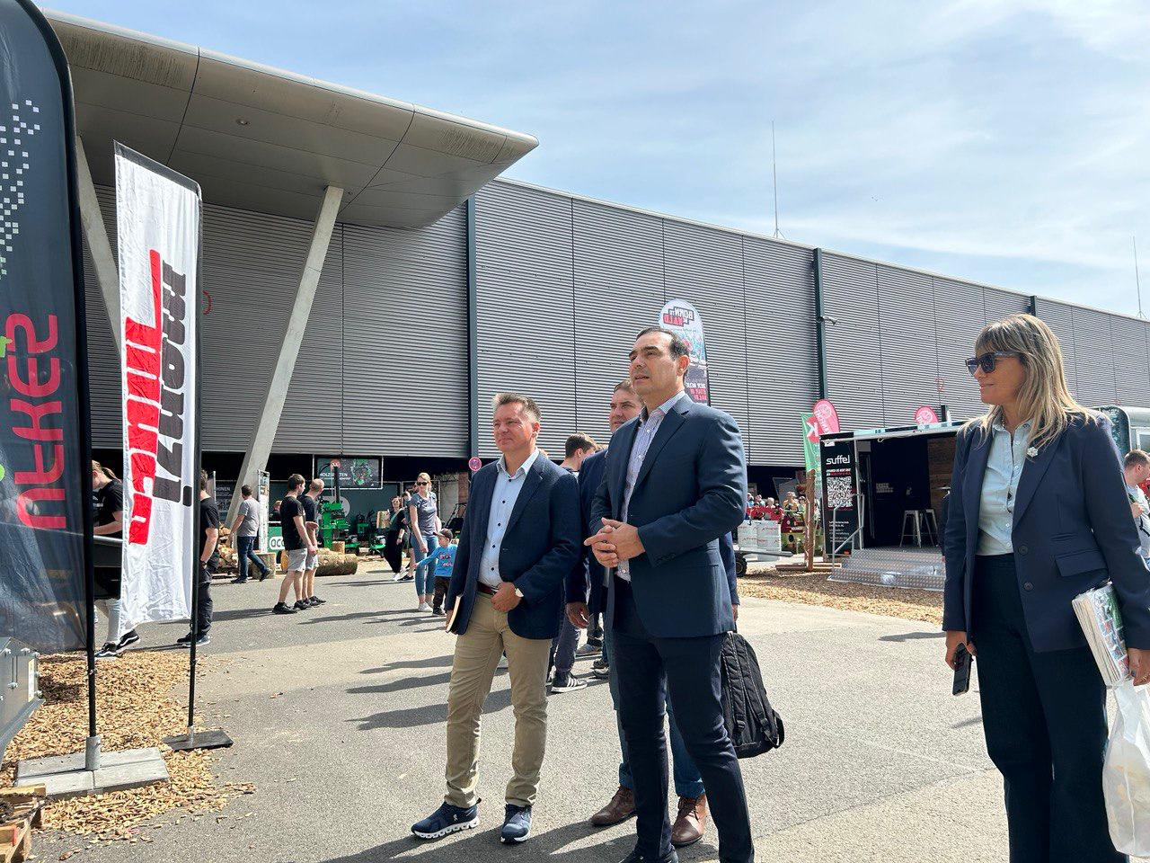 En Alemania, Vald&eacute;s participa de una de las ferias forestales m&aacute;s importantes de Europa