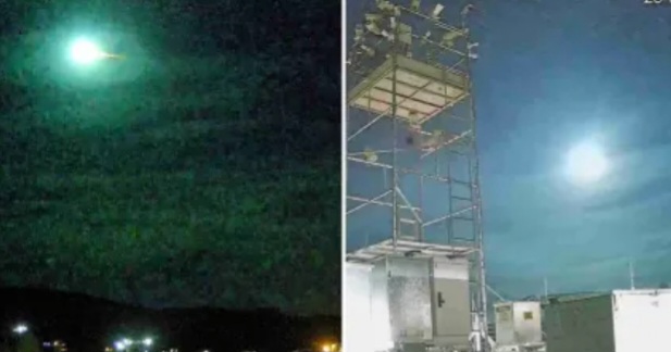 Un meteorito ilumino el cielo de Brasil 