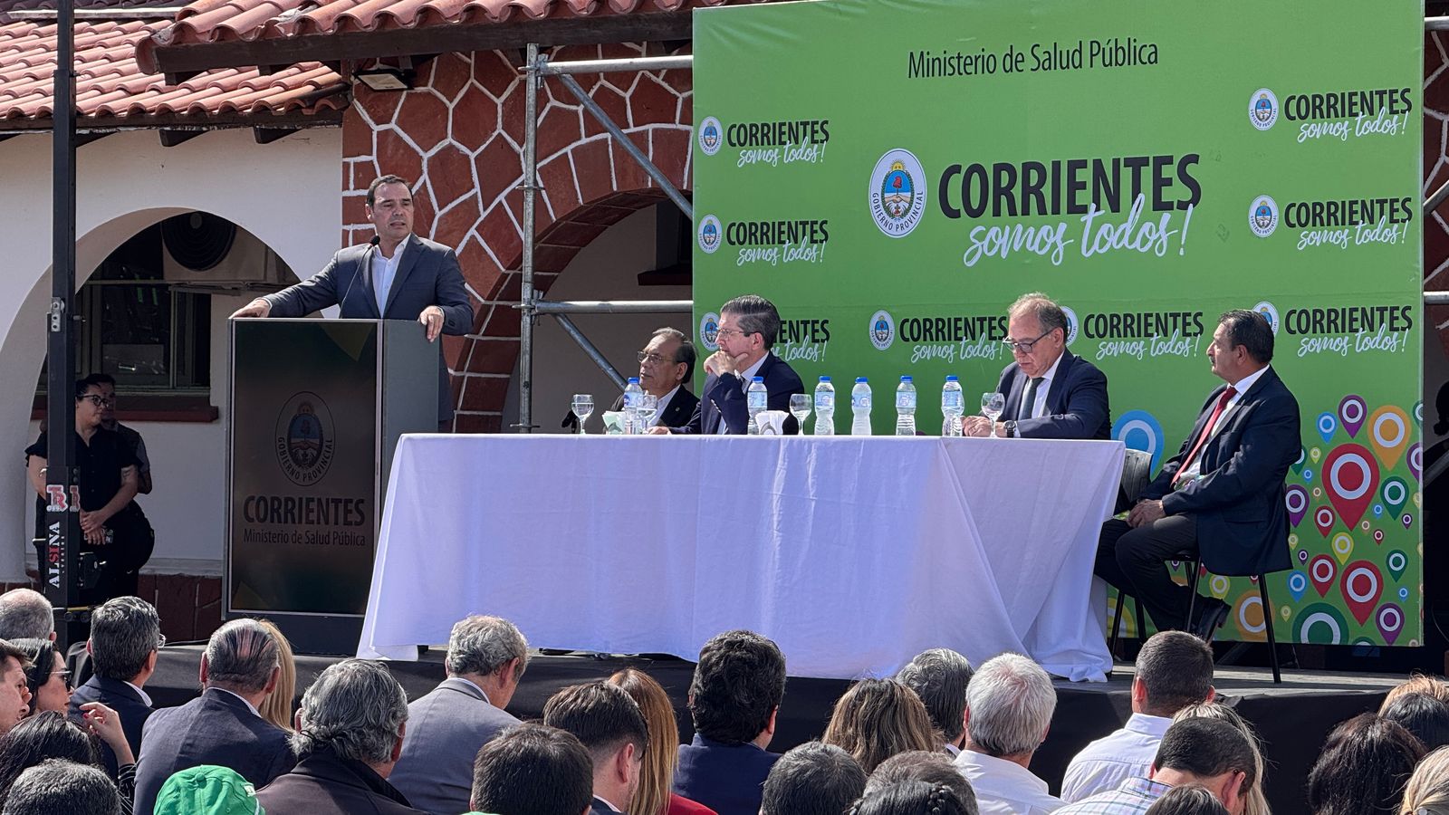 Vald&eacute;s: "El Hospital de Campa&ntilde;a es el hospital de la vida"