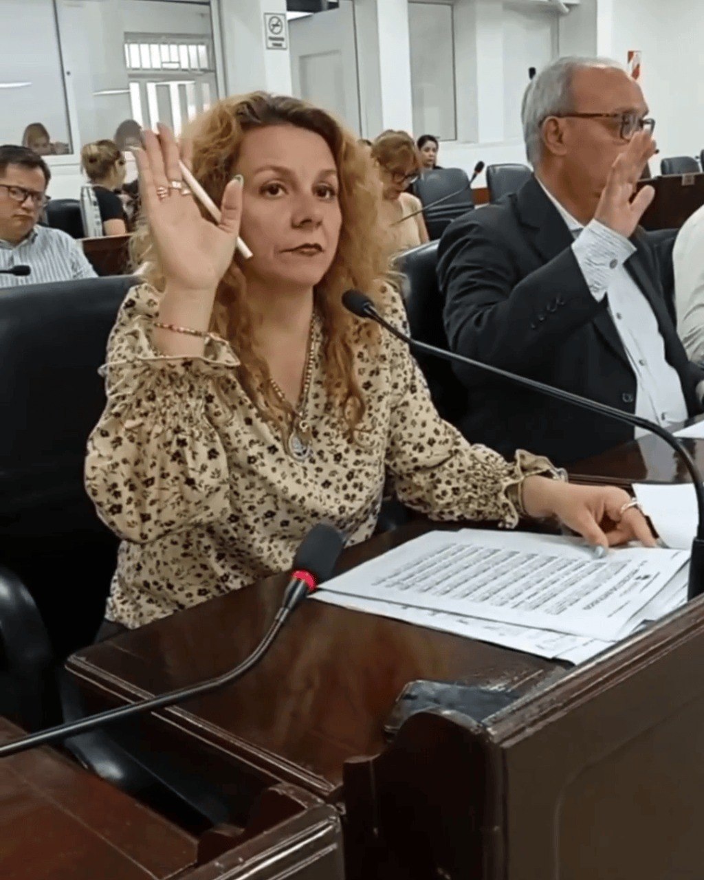 CONSEJO DELIBERANTE CHAQUE&Ntilde;O: Veron respaldo  a Dominguez y apunto contra  las  &ldquo;falacias" de Bolatti 