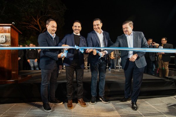Con una inversi&oacute;n millonaria, Juan Pablo Vald&eacute;s inaugur&oacute; la nueva Costanera de Goya