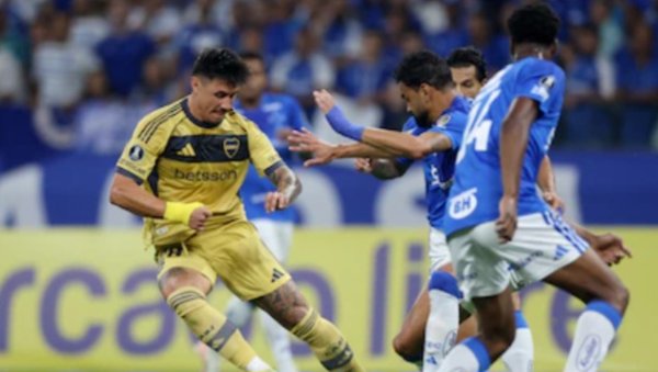 Boca perdi&oacute; con Cruzeiro por la copa libertadores 