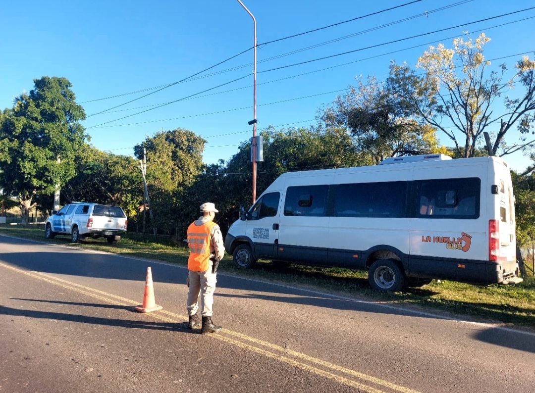 Paso De La Patria: Prefectura incaut&oacute; droga en un minib&uacute;s con destino a Capital 