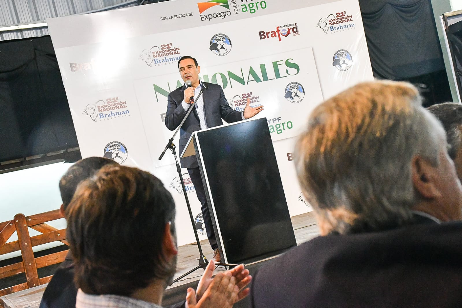 Vald&eacute;s presidi&oacute; el cierre de la Exposici&oacute;n Nacional de Razas: "Estamos construyendo futuro"