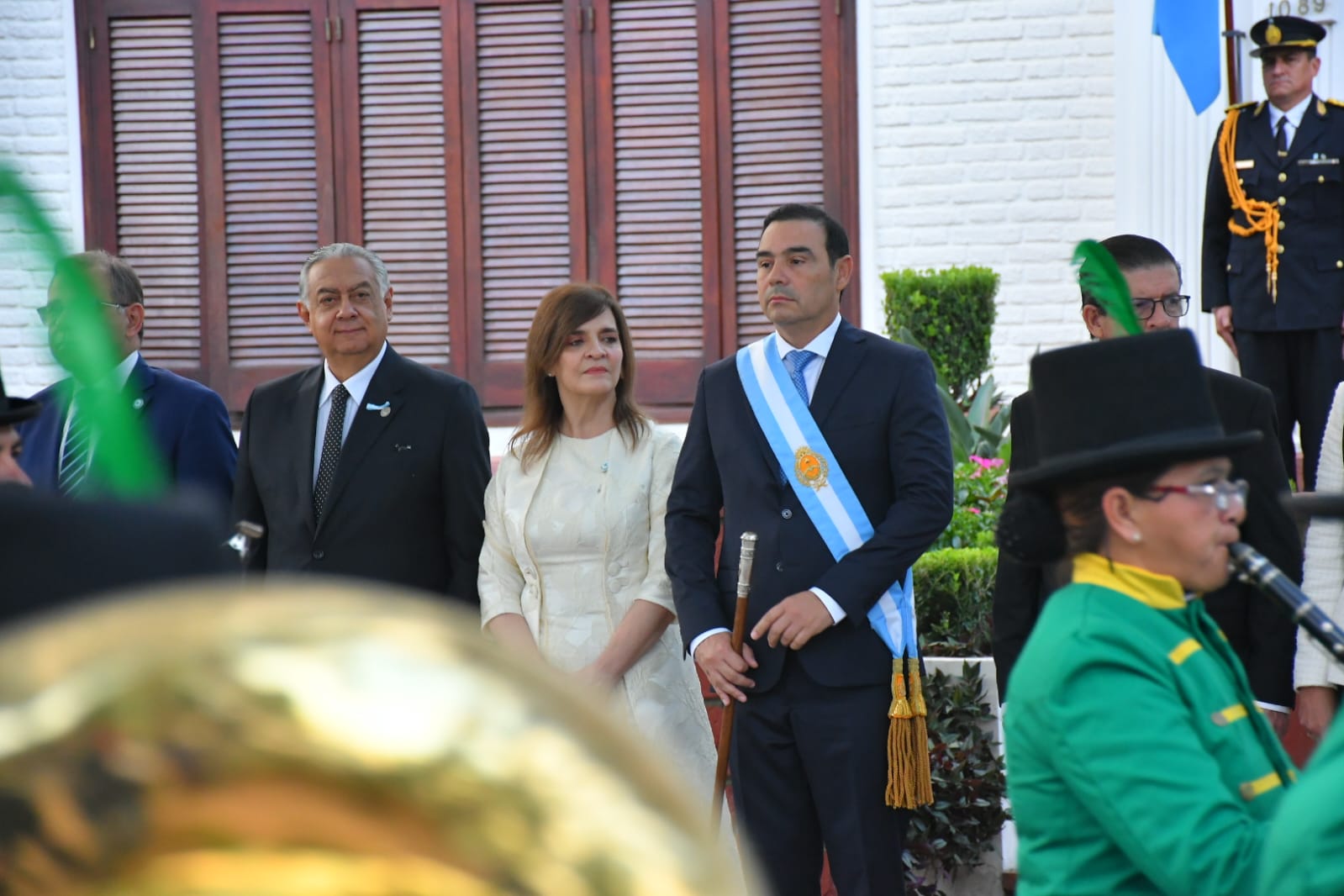 El Gobernador dio inicio a una jornada de festejos por el 25 de Mayo con el protocolar Toque de Diana