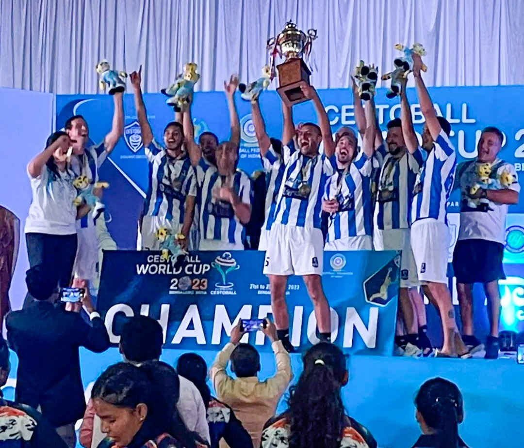 Correntinos campeones del mundo en el mundial de cestoball en India 