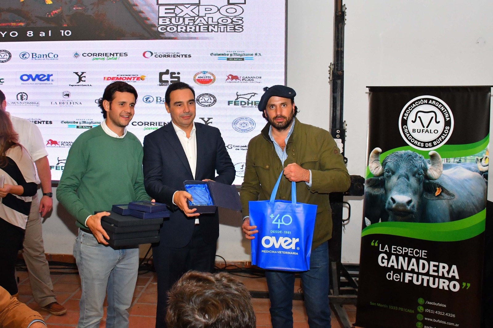 Vald&eacute;s en la Expo B&uacute;falos 2024: "Es el futuro de la ganader&iacute;a correntina"
