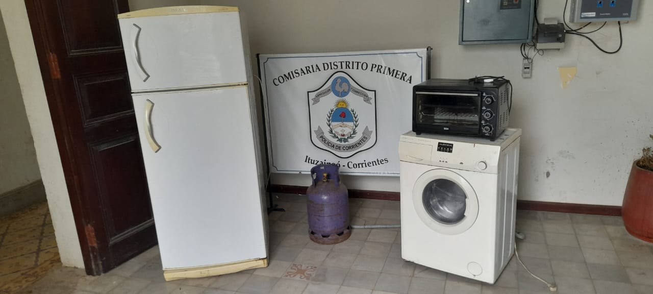 Ituzaing&oacute;: Recuperaron elementos robados y detuvieron a una persona 