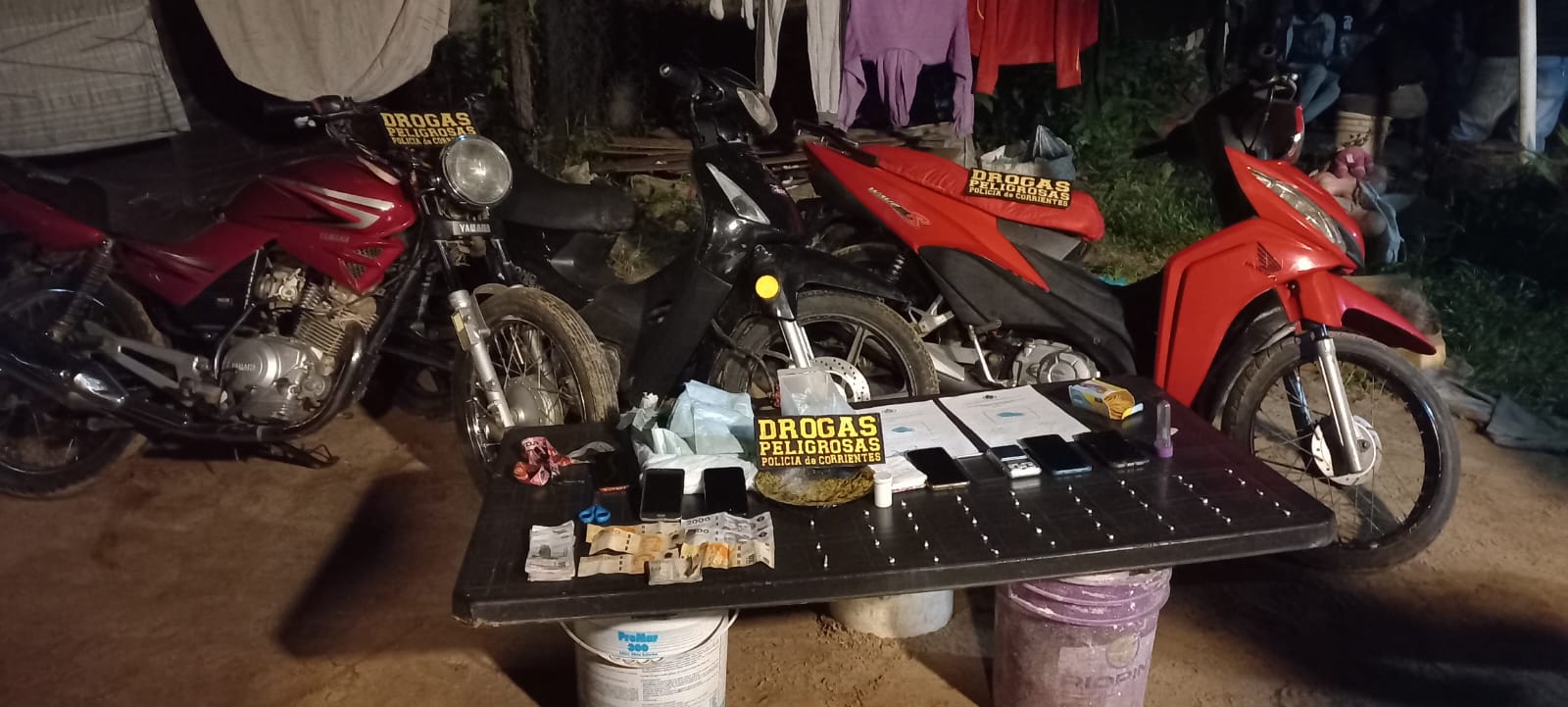 Barrio San Marcelo : Desbarataron un kiosco narco , hay dos detenidos 