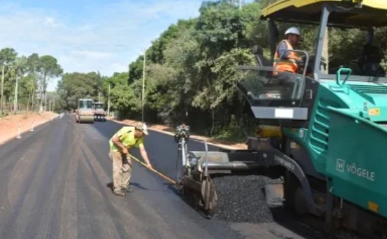  La pavimentación de la Ruta Provincial 99 cuenta con un avance del 70%