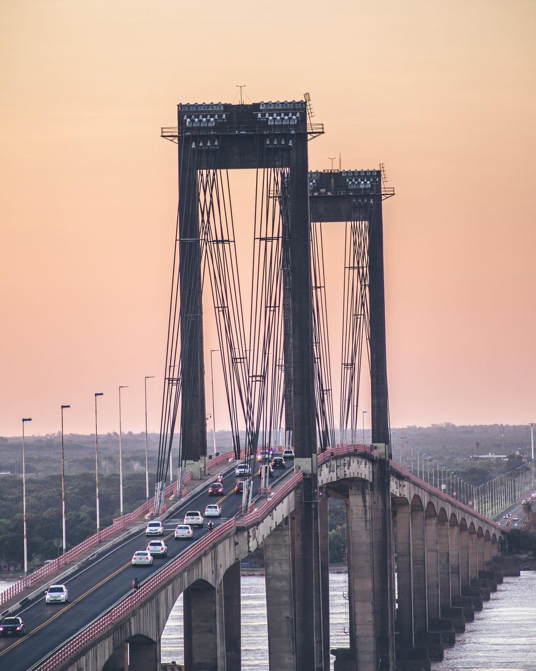 Puente Manuel Belgrano: La polic&iacute;a evito que una persona se arrojar&aacute; 