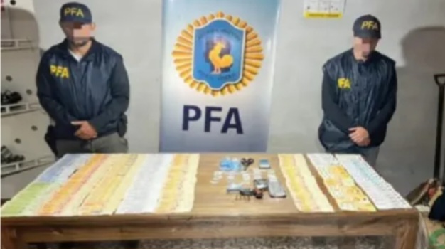 Goya : Desbarataron un red de narcomenudeo, secuestraron droga , dinero y armas de fuego 