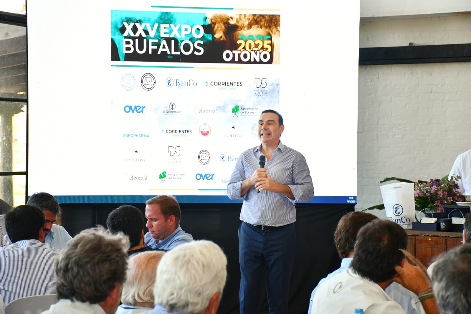 Vald&eacute;s encabez&oacute; el cierre de la Expo B&uacute;falos 2025 y destac&oacute; la potencia de la ganader&iacute;a correntina