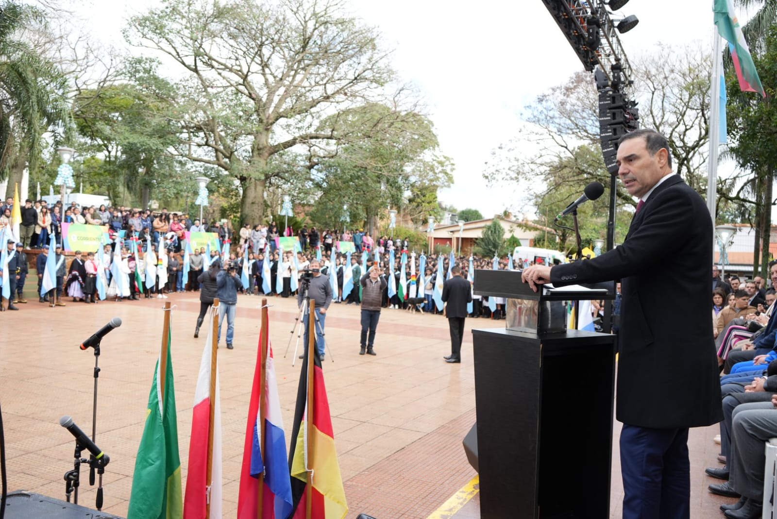 En el aniversario de Liebig, Vald&eacute;s inst&oacute; a continuar el progreso con producci&oacute;n e industrializaci&oacute;n