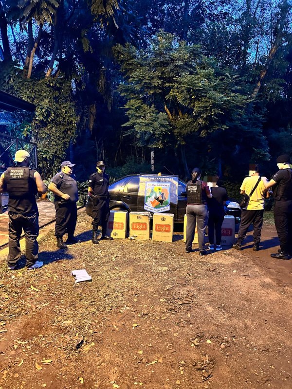 GARRUCHOS: En trabajo conjunto, secuestran 250 cartones de cigarrillos en procedimientos por infracci&oacute;n aduanera