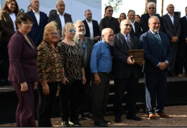 Acto en Laguna Brava, un barrio que amalgama la historia patria y un promisorio futuro tur&iacute;stico