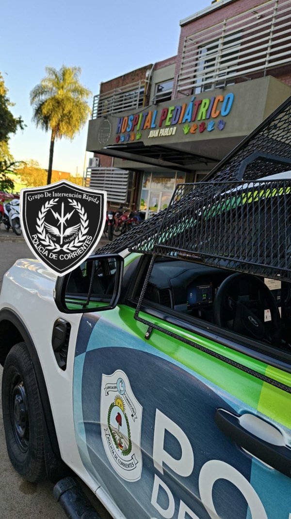 Policias salvaron la vida a una nena de 8 a&ntilde;os 