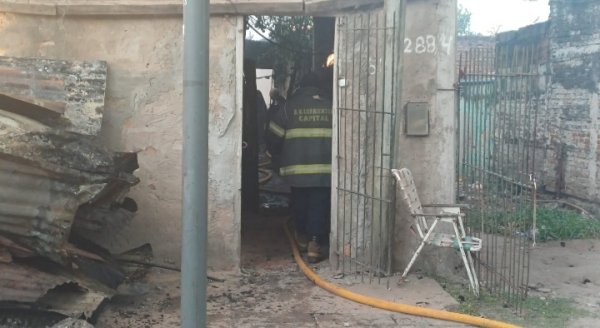 Barrio Villa Garc&iacute;a: Un hombre de 77 a&ntilde;os falleci&oacute; quemado
